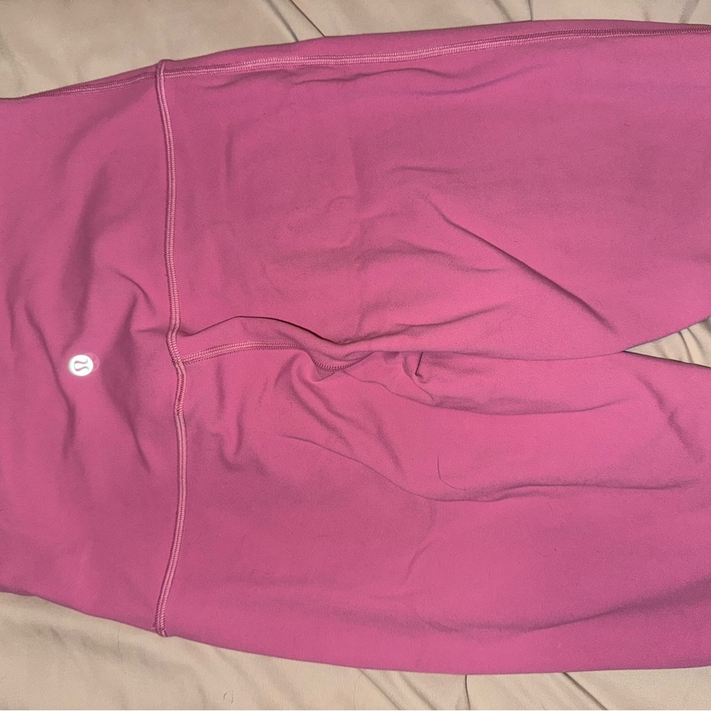 Pink Lululemon Leggings